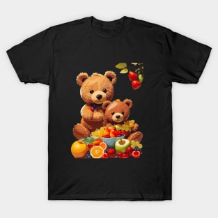 Bear with fruits T-Shirt